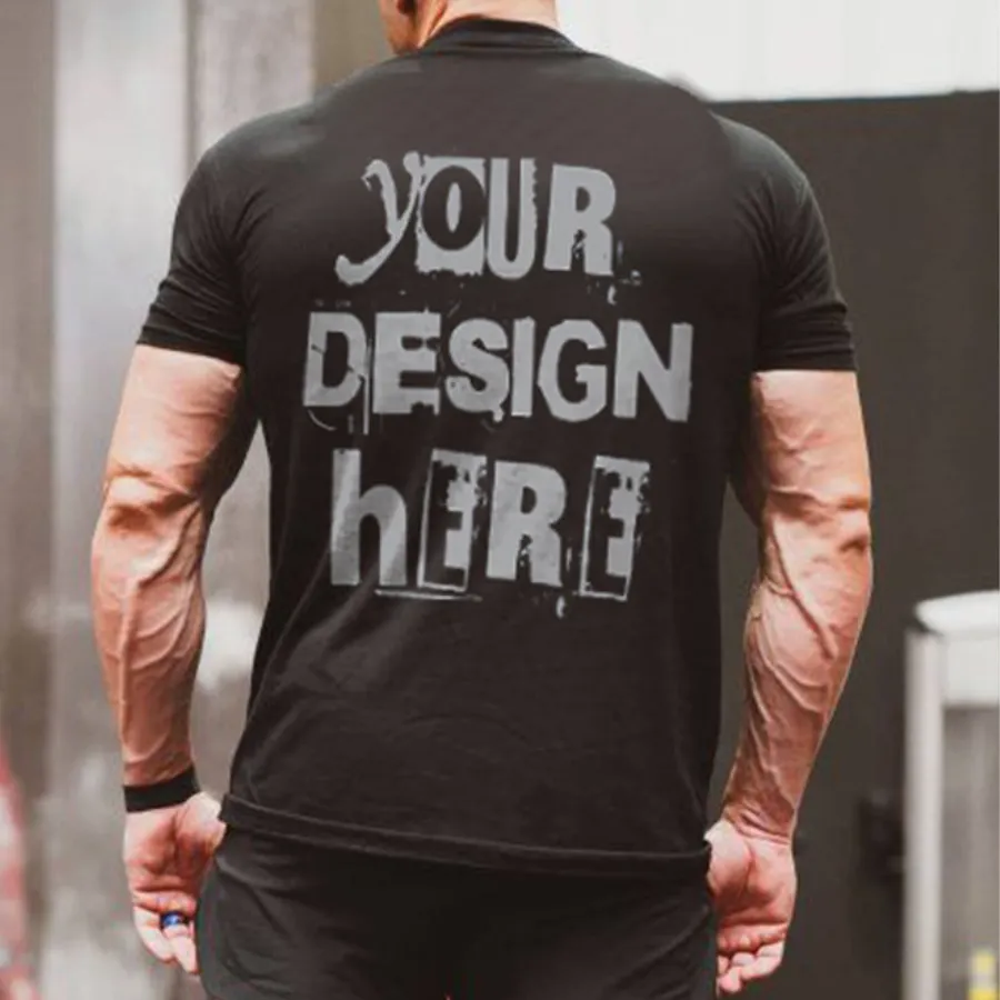 Your Design Here Printed Men's T-shirt sold by Polyalien