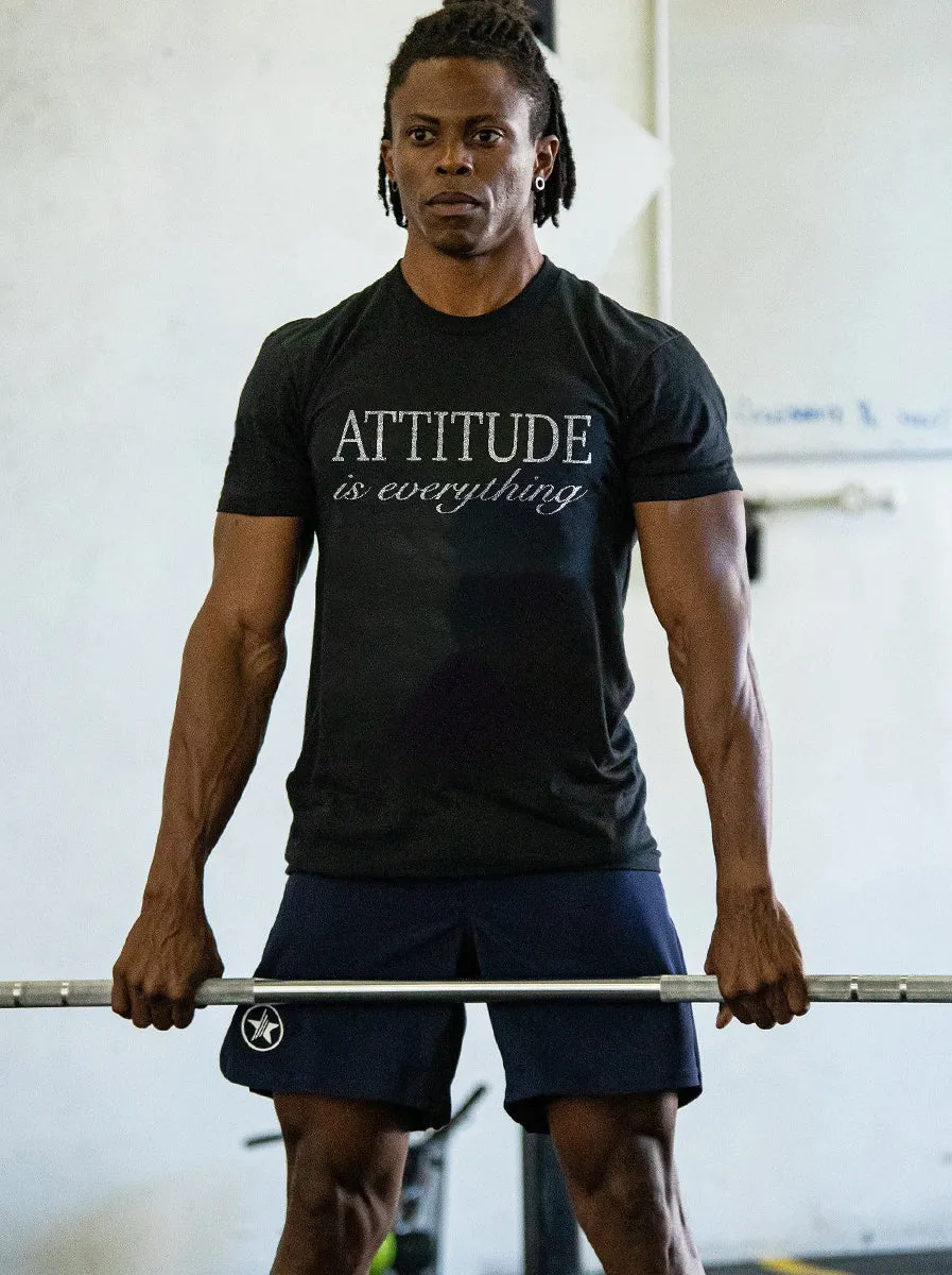 Attitude Is Everything Printed Men's T-shirts sold by Polyalien