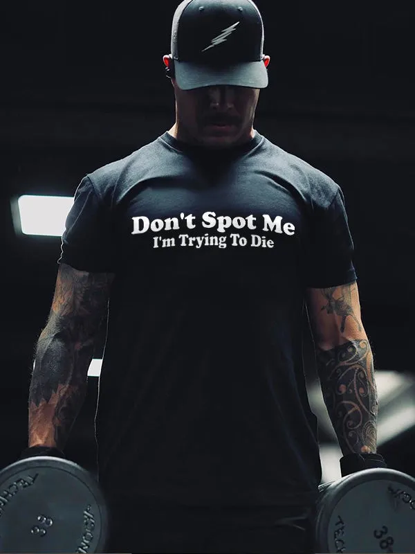 Don't Spot Me Printed Men's T-shirt sold by Polyalien