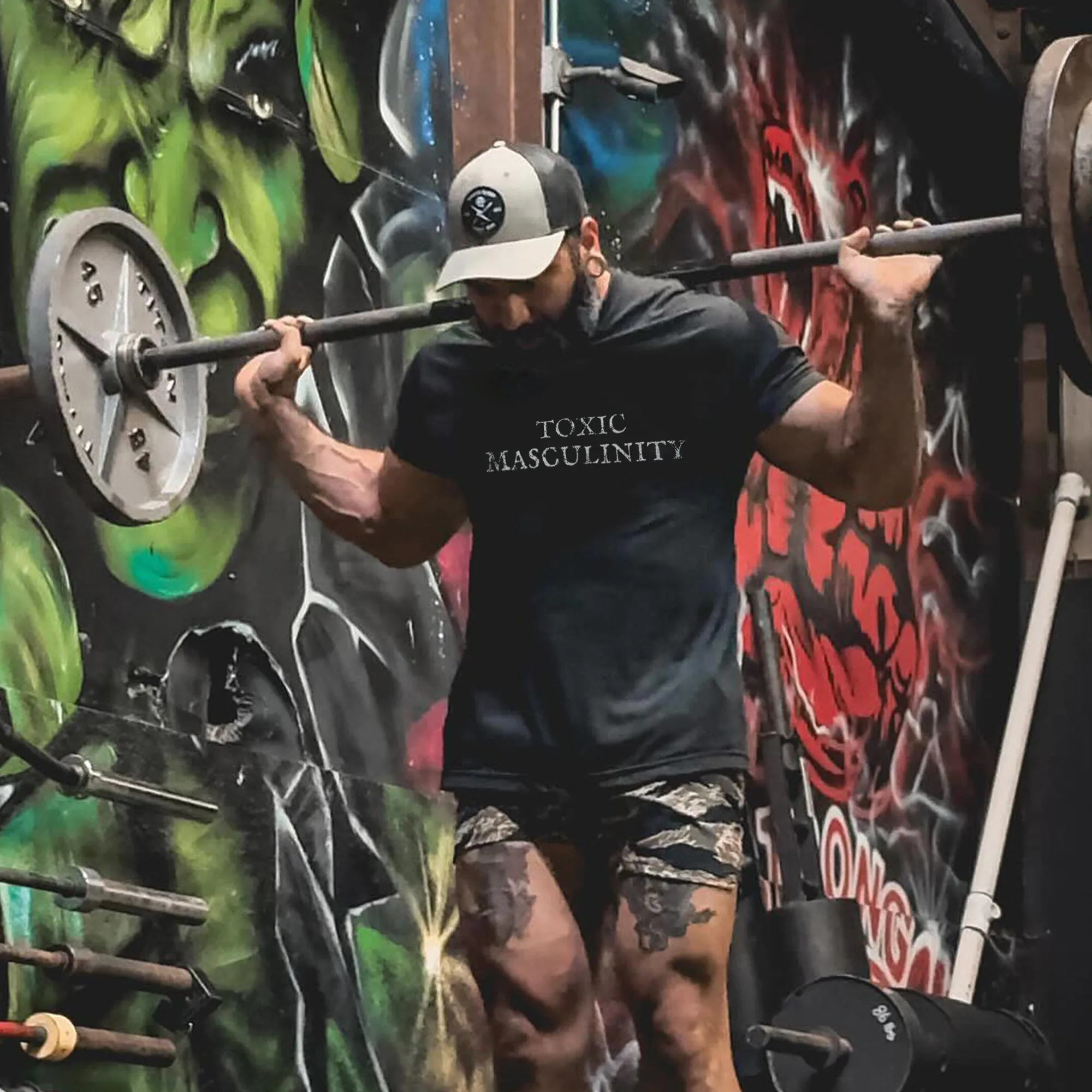 Toxic Masculinity Printed Men's T-shirt sold by Polyalien product image thumbnail 2