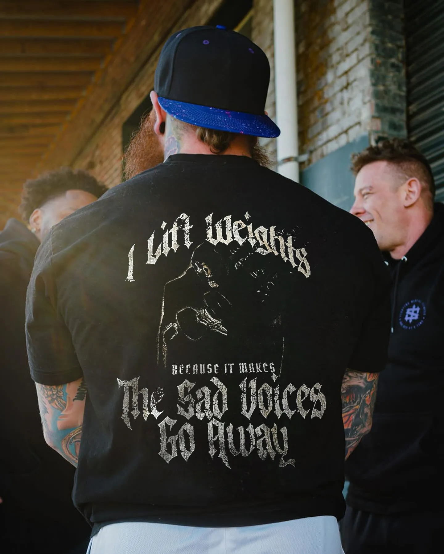 I Lift Weights Printed Men's T-shirt sold by Polyalien