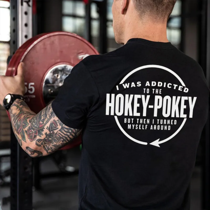 I Was Addicted To The Hokey-pokey Printed Men's T-shirt sold by Polyalien