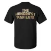 The Hungriest Man Eats Printed Men's T-shirt sold by Polyalien