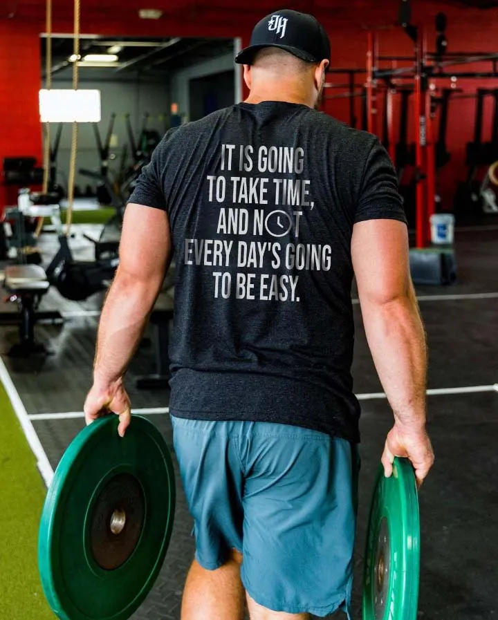 It Is Going To Take Time Printed Men's T-shirt sold by Polyalien