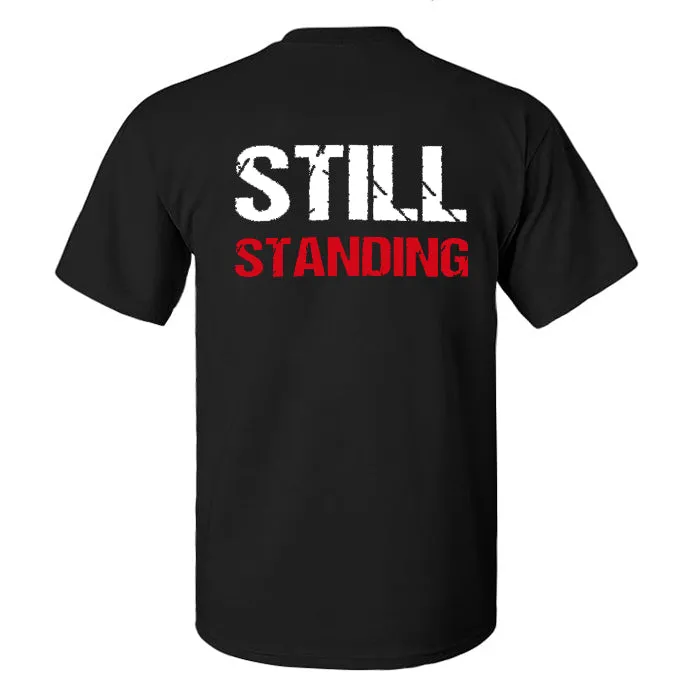 Still Standing Printed Men's T-shirt sold by Polyalien product image thumbnail 2