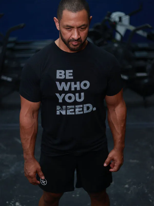 Be Who You Need Printed Men's T-shirt sold by Polyalien