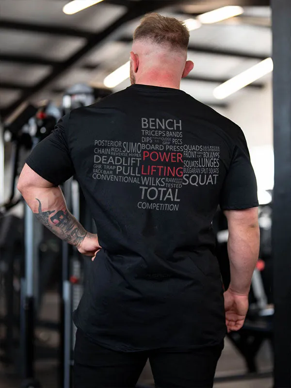 Bench Triceps Bands Printed Men's T-shirt sold by Polyalien