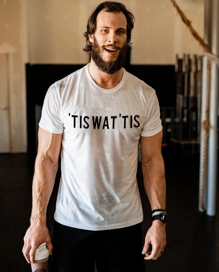 'Tis Wat 'Tis Printed Men's T-shirt sold by Polyalien