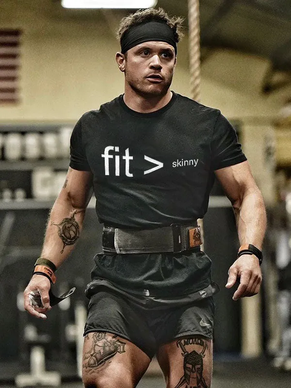 Fit > Skinny Printed Men's T-shirt sold by Polyalien