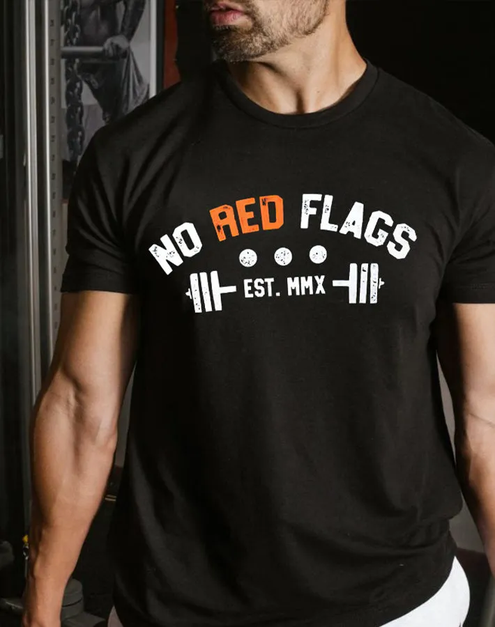 No Red Flags Printed Men's T-shirt sold by Polyalien