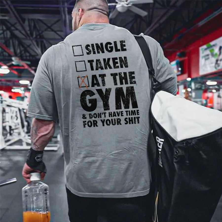 Don't Have Time For Your Shit Printed Men's T-shirt sold by Polyalien