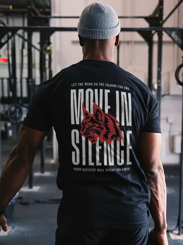 Let The Work Do The Talking For You Printed Men's T-shirt sold by Polyalien