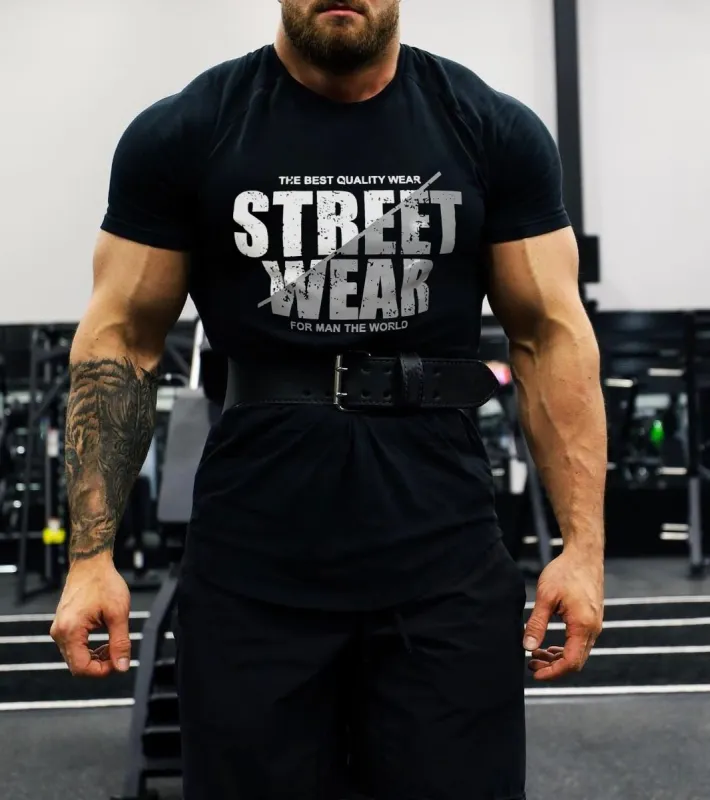 The Best Quality Wear Street Wear For Man The World Printed Men's T-shirt sold by Polyalien
