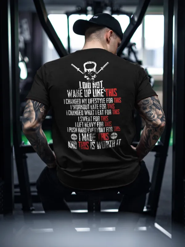 I Did Not Wake Up Like This Printed Men's T-shirt sold by Polyalien
