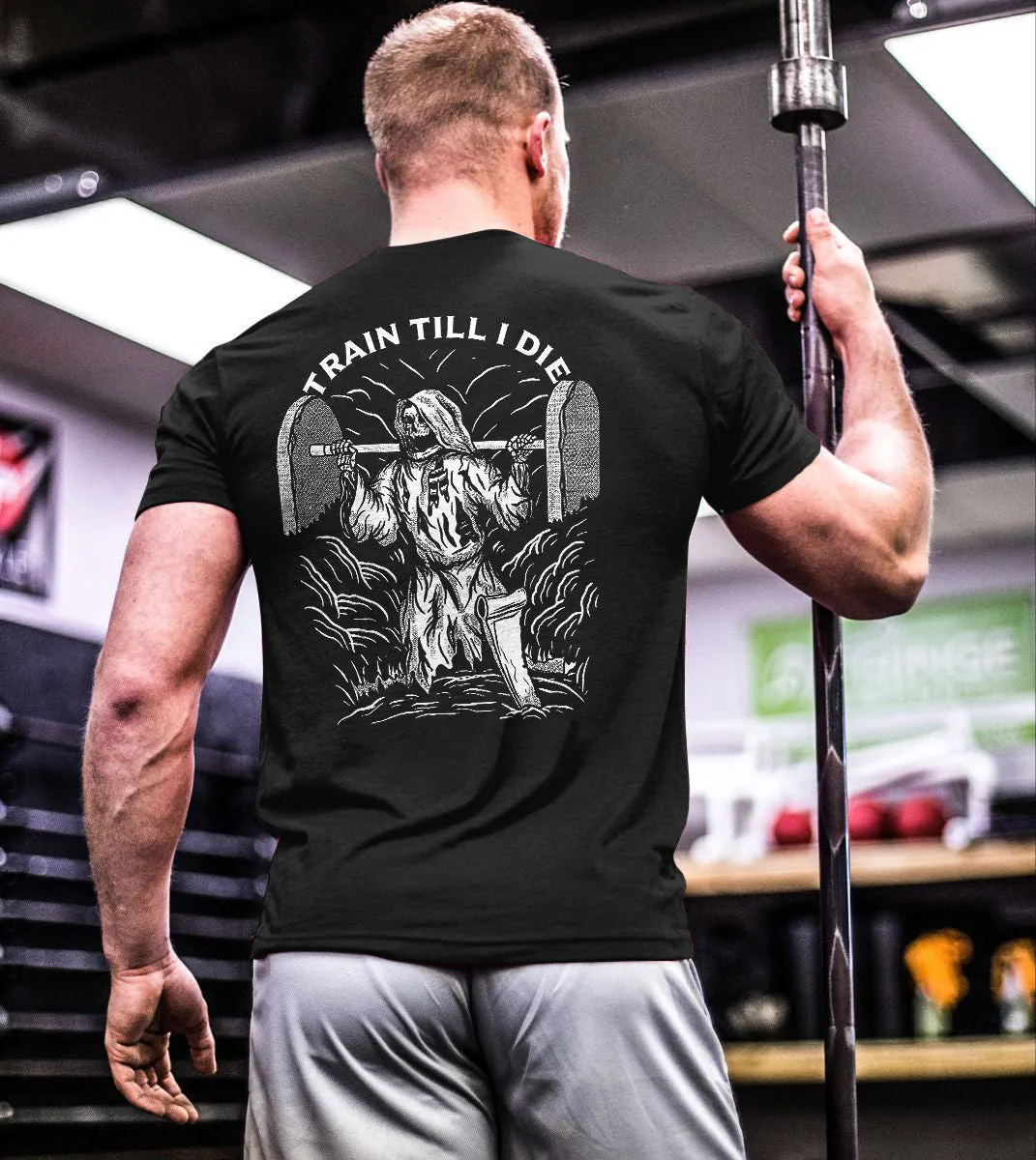 Train Till I Die Printed Men's T-shirt sold by Polyalien