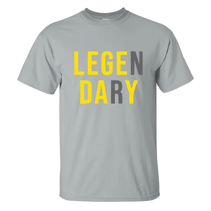 Legen Dary Printed Men's T-shirt sold by Polyalien product image thumbnail 2