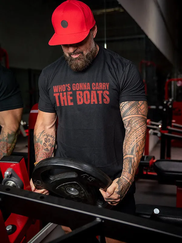 Who's Gonna Carry The Boats Printed Men's T-shirt sold by Polyalien