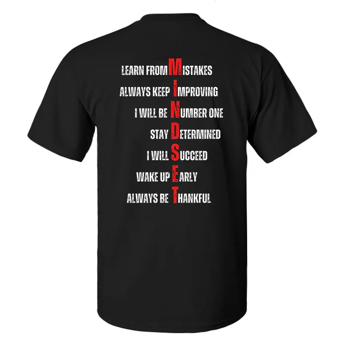 Learn From Mistake Printed Men's T-shirt sold by Polyalien product image thumbnail 2