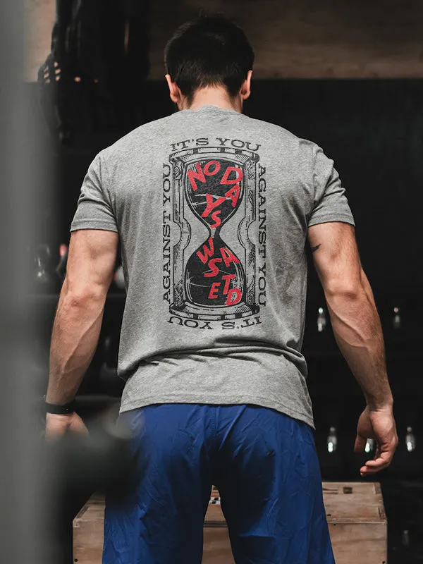 No Days Wasted Printed Men's T-shirt sold by Polyalien