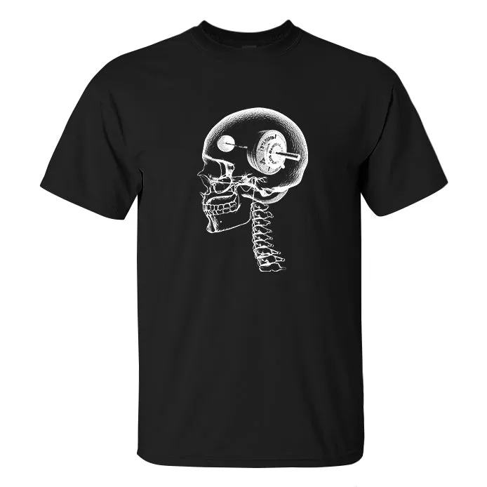 Overthinking Gym Printed Men's T-shirt sold by Polyalien product image thumbnail 2