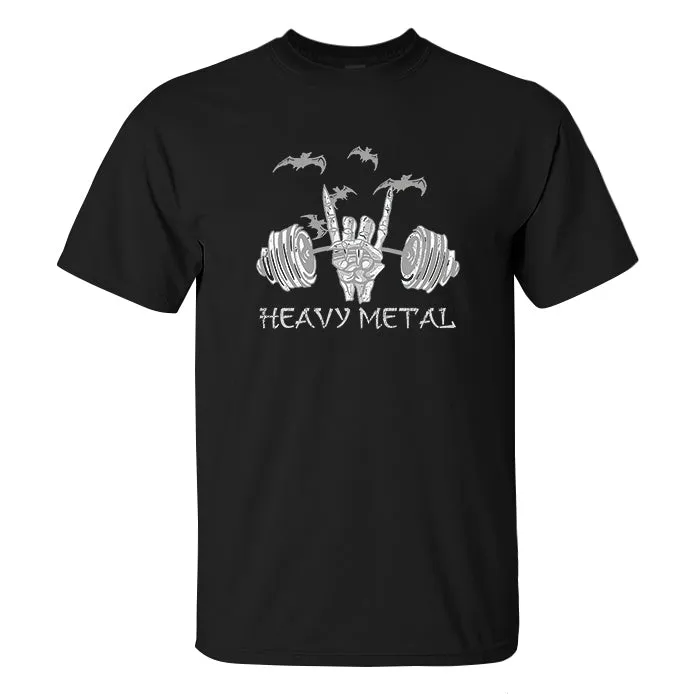 Heavy Metal Printed Men's T-shirt sold by Polyalien product image thumbnail 2