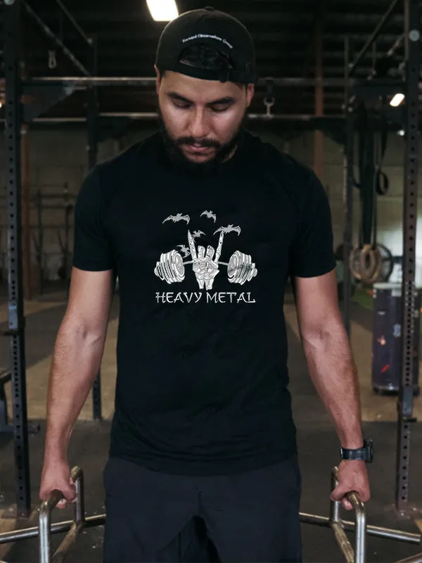 Heavy Metal Printed Men's T-shirt sold by Polyalien