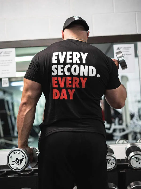 Every Second. Every Day Printed Men's T-shirt sold by Polyalien