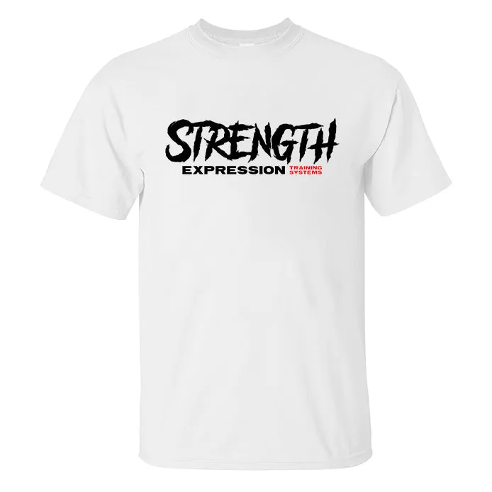 Strength Expression Training Systems Printed Men's T-shirt sold by Polyalien product image thumbnail 2