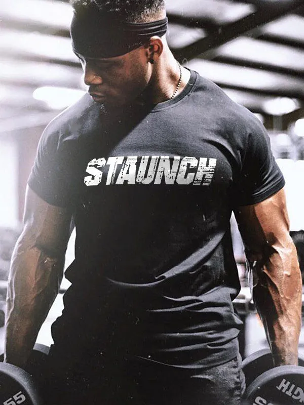 Staunch Printed Men's T-shirt sold by Polyalien