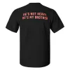 He's Not Heavy, He's My Brother Printed Men's T-shirt sold by Polyalien