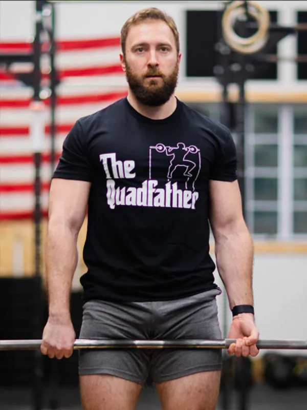 The Quadfather Printed Men's T-shirt sold by Polyalien