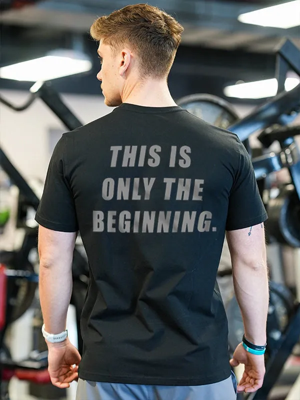 This Is Only The Beginning Printed Men's T-shirt sold by Polyalien