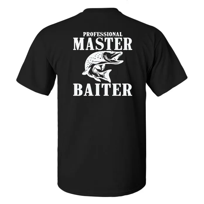 Professional Master Baiter Printed Men's T-shirt sold by Polyalien product image thumbnail 2