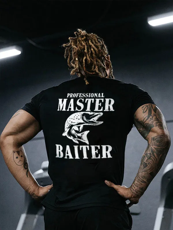 Professional Master Baiter Printed Men's T-shirt sold by Polyalien
