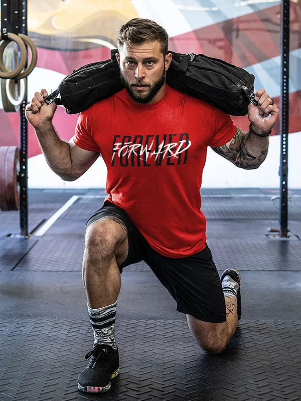 Forever Forward Printed Men's T-shirt sold by Polyalien