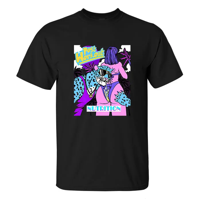 Post Workout Nutrition Print Men's T-shirt sold by Polyalien product image thumbnail 2