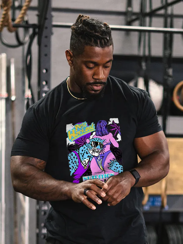 Post Workout Nutrition Print Men's T-shirt sold by Polyalien