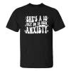 She's A 10 But So Is Her Anxiety Print Men's T-shirt sold by Polyalien