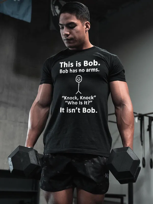 This Is Bob Print Men's T-shirt sold by Polyalien
