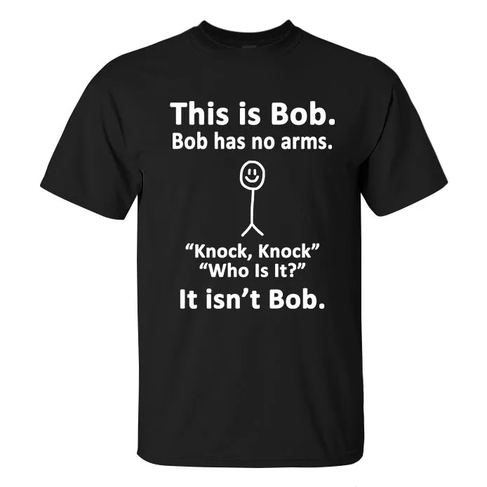 This Is Bob Print Men's T-shirt sold by Polyalien product image thumbnail 2