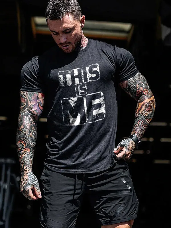 This Is Me Print Men's T-shirt sold by Polyalien