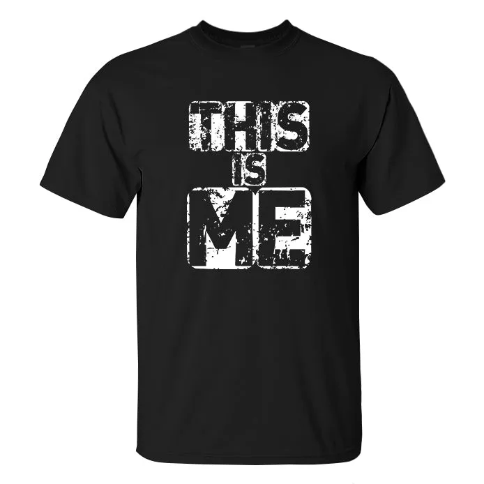 This Is Me Print Men's T-shirt sold by Polyalien product image thumbnail 2