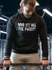 Who Ate All The Pussy? Print Men's Hoodie sold by Polyalien