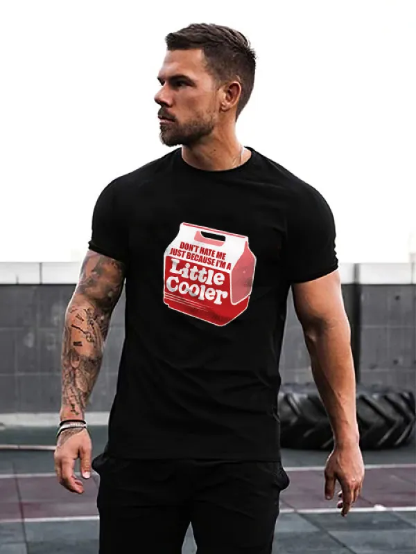 Don't Hate Me Just Because I'm A Little Cooler Print Men's T-shirt sold by Polyalien
