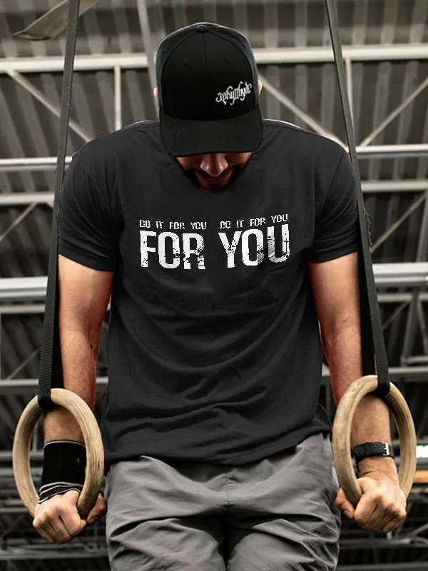 Do It For You Printed Men's T-shirt sold by Polyalien