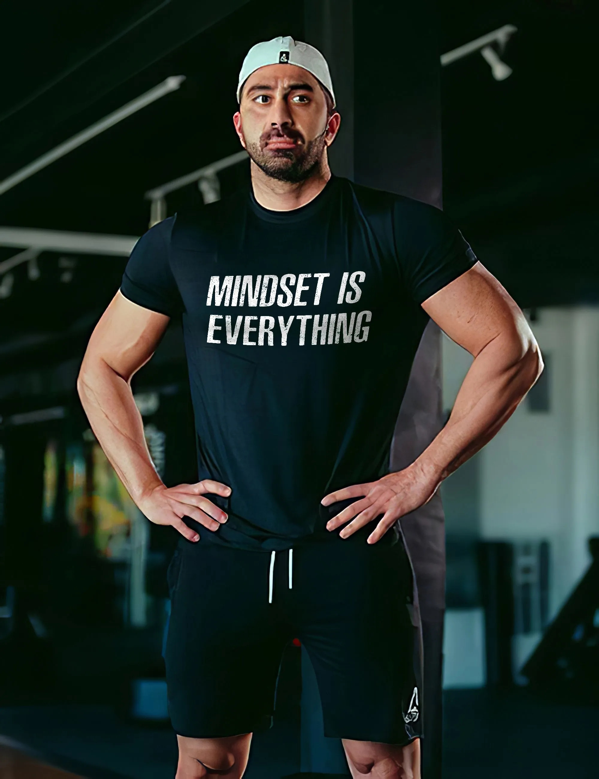 Mindset Is Everything Printed Men's T-shirt sold by Polyalien