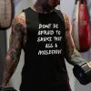 Don't Be Afraid To Shake That Ass & Misbehave Sports Vest sold by Polyalien