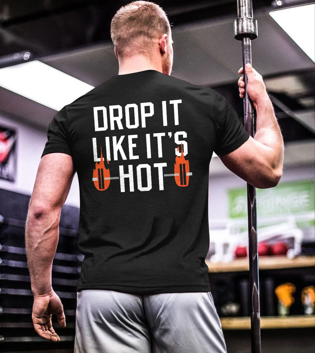 Drop It Like It's Hot Printed Men's T-shirt sold by Polyalien