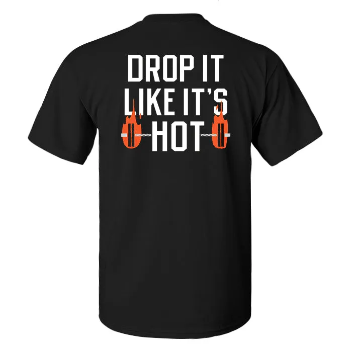 Drop It Like It's Hot Printed Men's T-shirt sold by Polyalien product image thumbnail 2