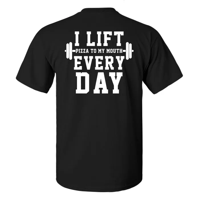 I Lift Every Day Printed Men's T-shirt sold by Polyalien product image thumbnail 2